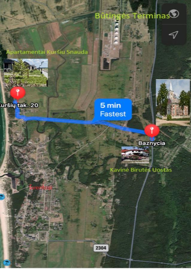 Apartamentai “Kursiu Snauda” Palanga Esterno foto